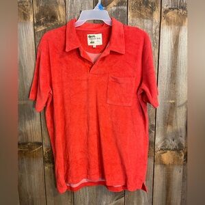 New men’s coral CORAL polo shirt. XXL VACATION Vibes!!